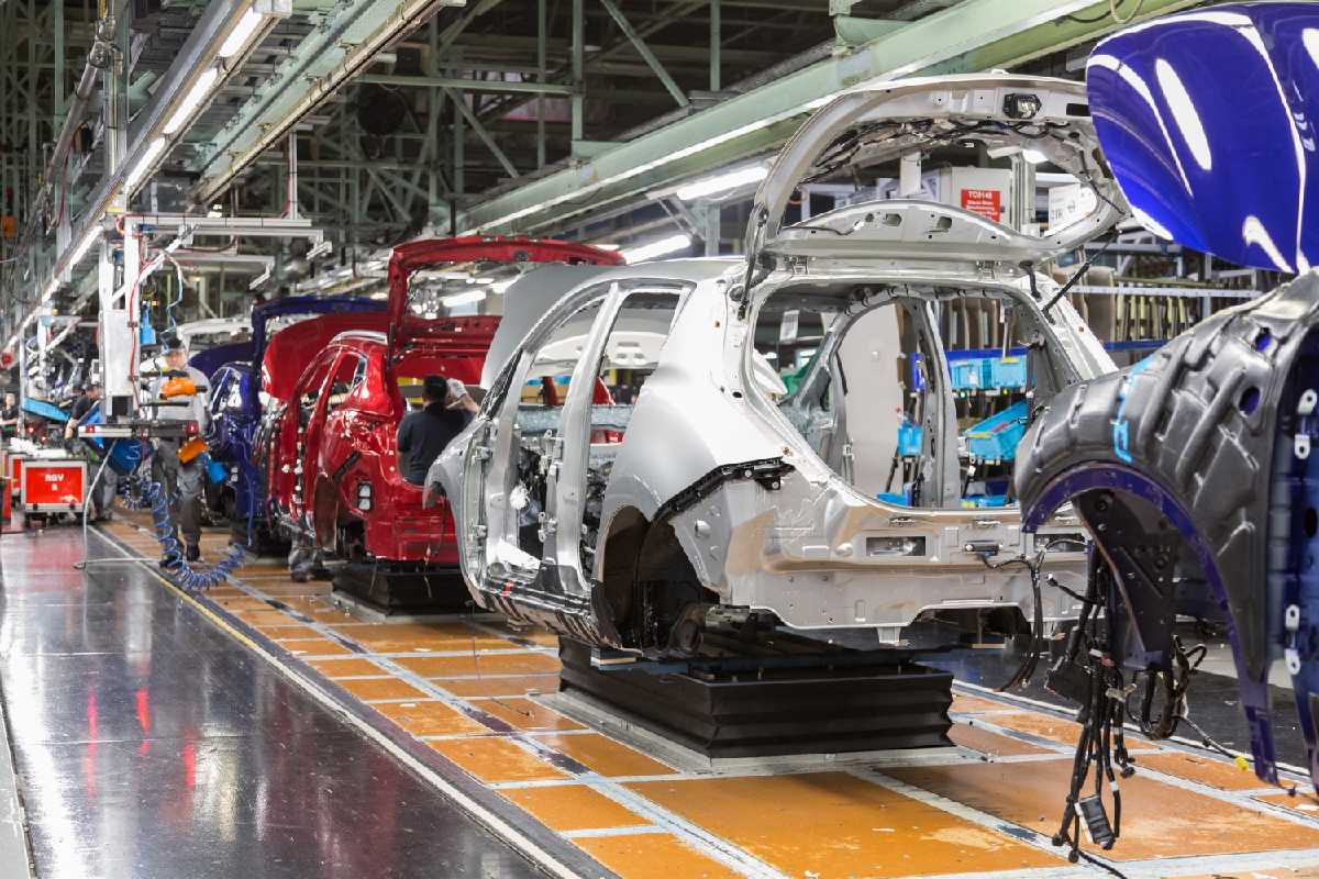 The Manufacturing of an Electric Vehicle
